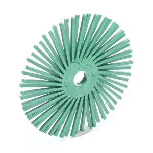 Scotch-Brite™ Radial Bristle Disc RD-ZB, 25 mm x 3.18 mm, P50, Green, Type C