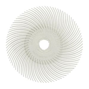Scotch-Brite™ Radial Bristle Disc RD-ZB, 75 mm x 9.53 mm, P80, Yellow, Type C