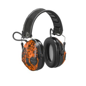 3M™ PELTOR™ SportTac Headset, 26 dB, Green / Hi-Viz Cups, Foldable Headband, MT16H210F-478-GN-945