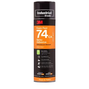 3M™ Foam Fast 74 Spray Adhesive, Orange, 500 ml