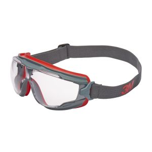 3M™ Goggle Gear™ 500 Safety Goggles, Scotchgard™ Anti-Fog / Anti-Scratch Coating (K&N), GG501SGAF-EU, 10/Case