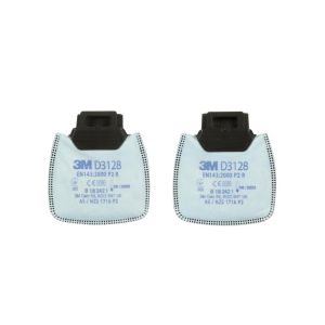 3M™ Secure Click™ Hard Case Particulate Filter, P3 R, D9035