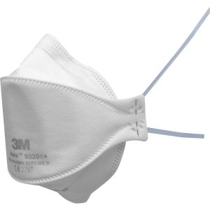 3M™ Aura™ Particulate Respirator, FFP2, Unvalved, Bulk, 9320D+