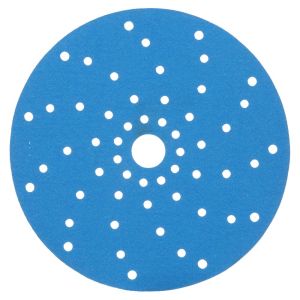 3M™ Hookit™ Abrasive Disc 325U, Blue, 150 mm, Multihole, 180 Grade, 51375
