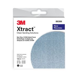 3M Xtract™ Net Disc 310W, 29262, 2x80+, 2x120+, 2x180+, 2x320+, 150 mm x NH, 10 per inner, 100 per case, Job Multi-pack