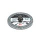 Scotch Brite™ Roloc™ Deburr and Finish PRO Unitized Wheel, 76 mm x 6 mm, 6C MED+